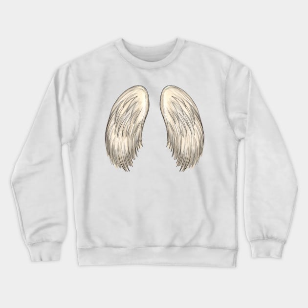 angel wings Crewneck Sweatshirt by ithacaplus